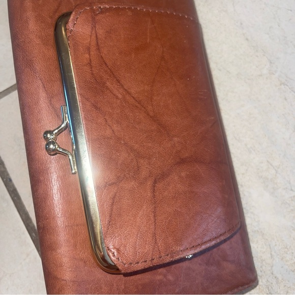 Buxton Leather Clutch Wallet Top Grain Cowhide Exterior Credit Card Checkbook - Picture 3 of 3